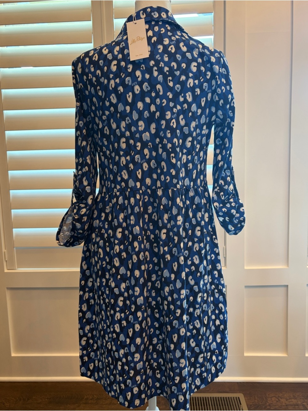 Lilly Pulitzer Saralyn Dress -Blue - Picture 4 of 6
